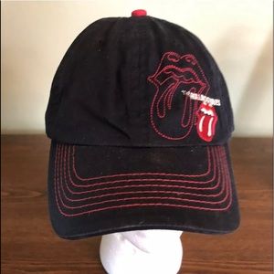 ROLLING STONES Black ClassicTongue low profile hat